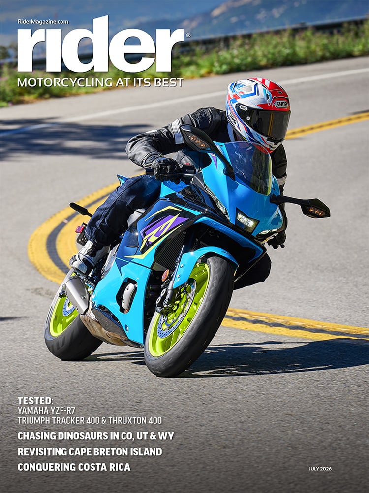 Rider July 2026 issue cover